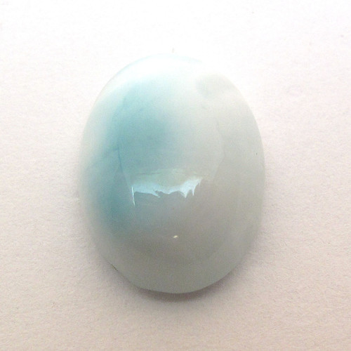 Kabošon larimar ovál 15,4mm — foto 2
