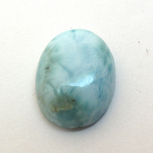 Kabošon larimar ovál 15,9mm — foto 2