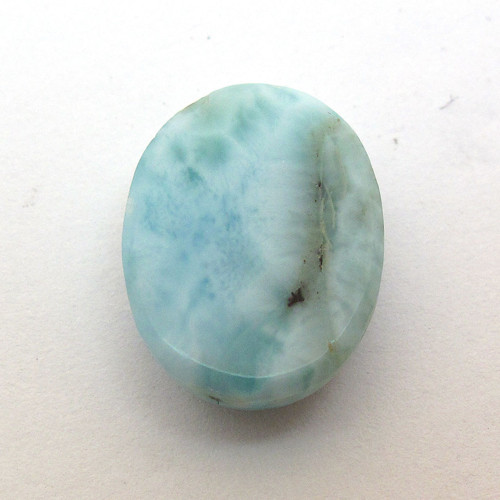 Kabošon larimar ovál 15,9mm — foto 5