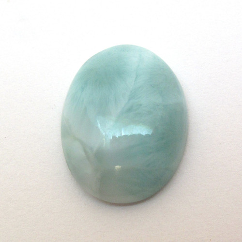 Kabošon larimar ovál 19,5mm — foto 2