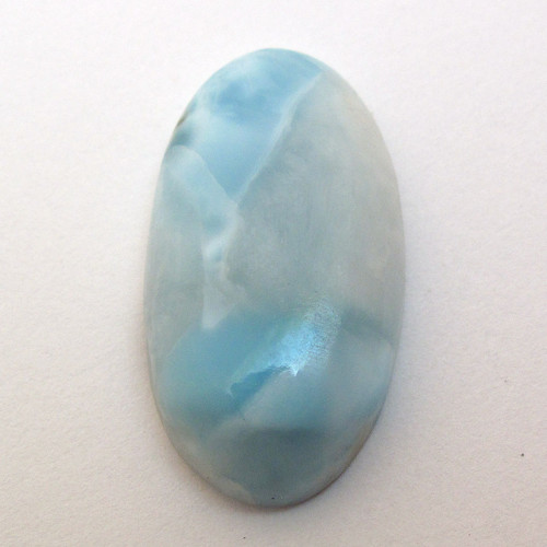 Kabošon larimar ovál 26mm — foto 2