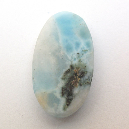Kabošon larimar ovál 26mm — foto 5