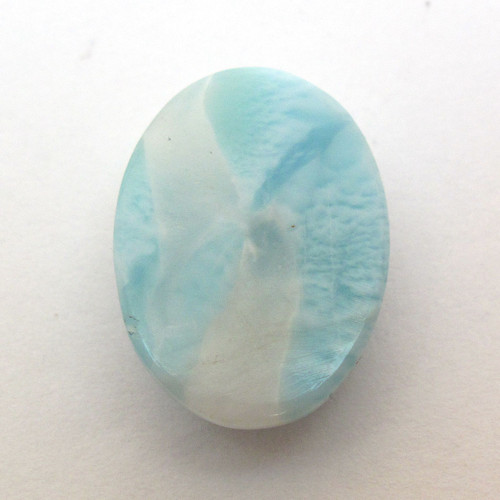 Kabošon larimar ovál 17,9mm — foto 4
