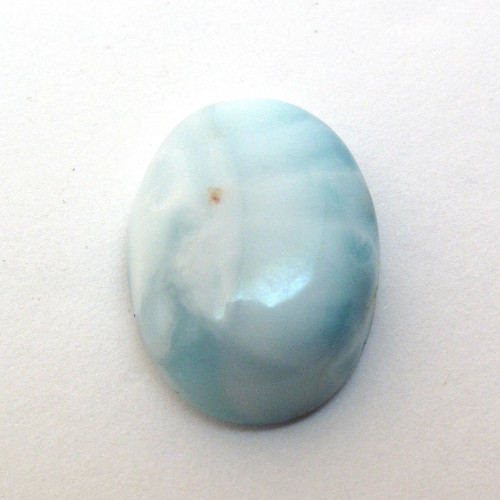 Kabošon larimar ovál 18mm — foto 2