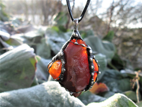 Talisman ,, Životní síly " s karneoly — foto 2