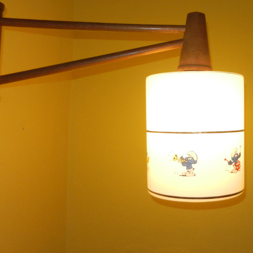 Šmoulí retro stínítko — foto 2