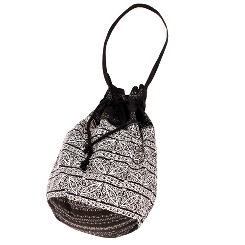 Big Bag černobílý ornament Avalon — foto 3