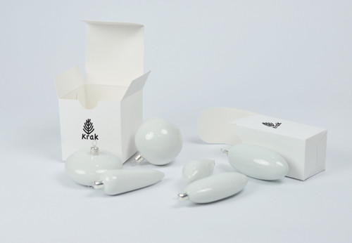 Porcelánová Vánoční ozdoba "KOULE" — foto 3