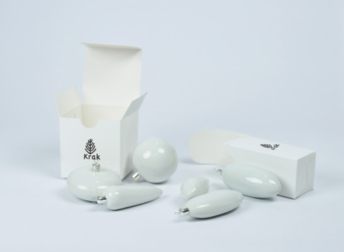 Vánoční porcelánová ozdoba "UFO" — foto 3