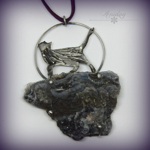 ... bouře - amulet - chalcedonová růže ... — foto 6