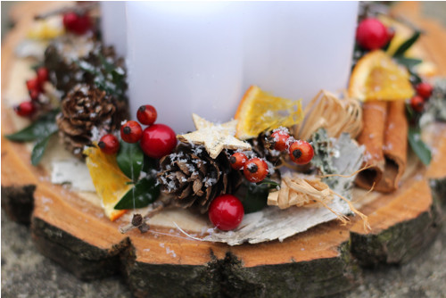 Adventní věneček vánoční klasika — foto 2