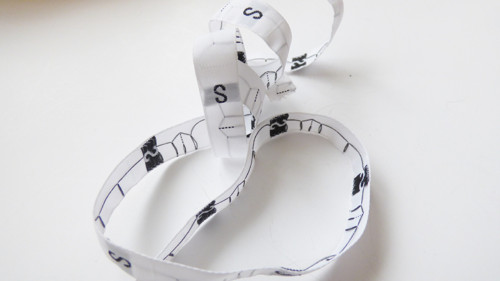 Textilní štítky vel. S - 30 ks — foto 2