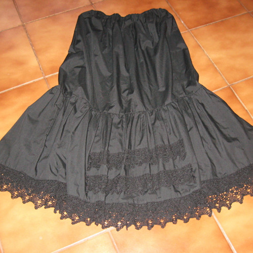 Velká černá spodnička 13492 P4 — foto 2