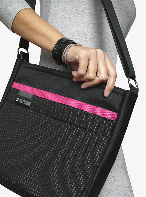 Příruční kabelka BLACK MIDI pink — foto 2