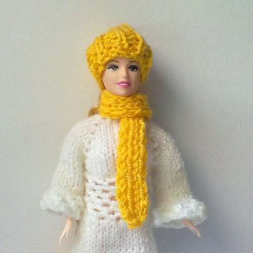Oblečky pro Barbie - čepice, šála !SLEVA! — foto 4