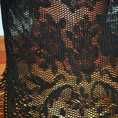Černý šátek - pléd 13501 — foto 2