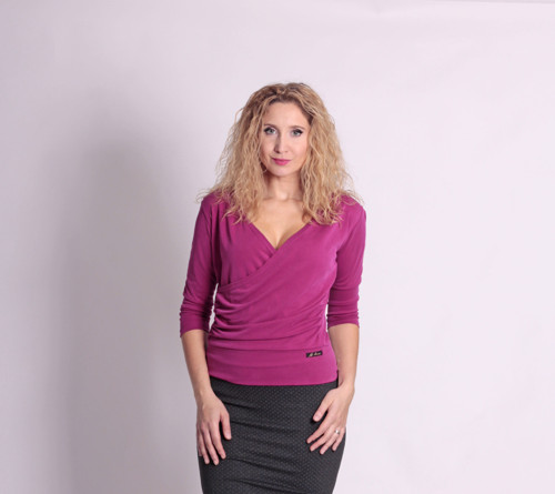 Tričko křížené do pasu vel. M-sleva 50 % — foto 4