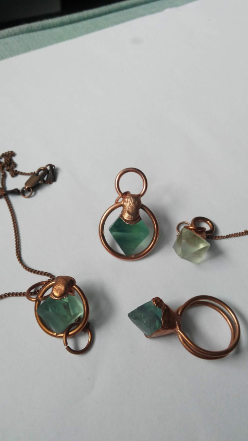 Přívěsek s Fluoritem — foto 4
