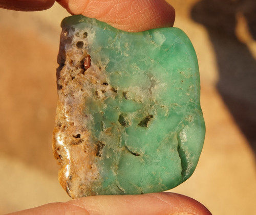 Chryzopras (39 mm) J2489 — foto 4