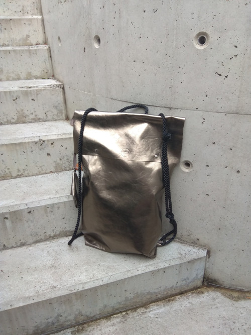 Stříbrný bag /backpack — foto 2