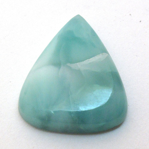 Kabošon larimar kapka 21,8mm — foto 2