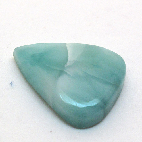 Kabošon larimar kapka 21,8mm — foto 3