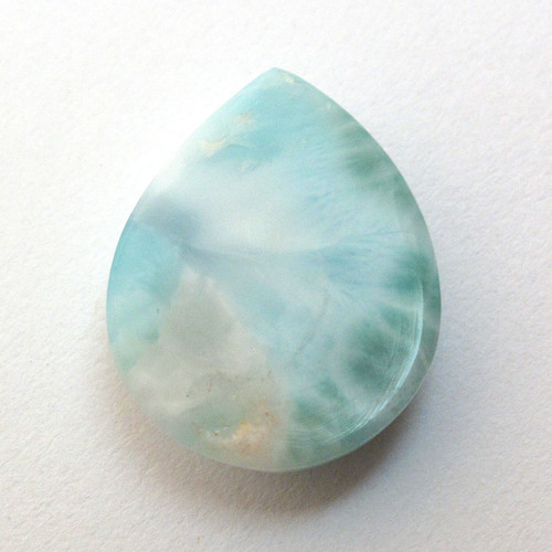 Kabošon larimar kapka 19,5mm — foto 4