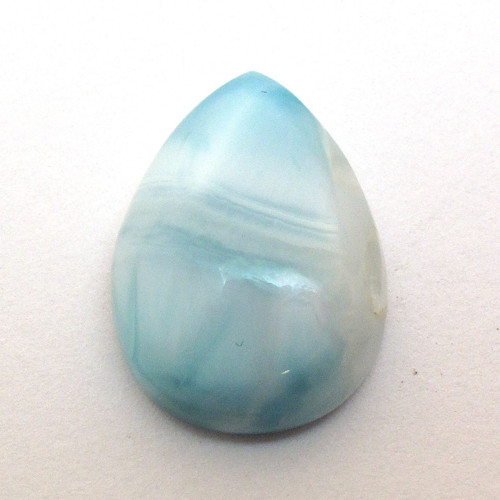 Kabošon larimar kapka 17,6mm — foto 2