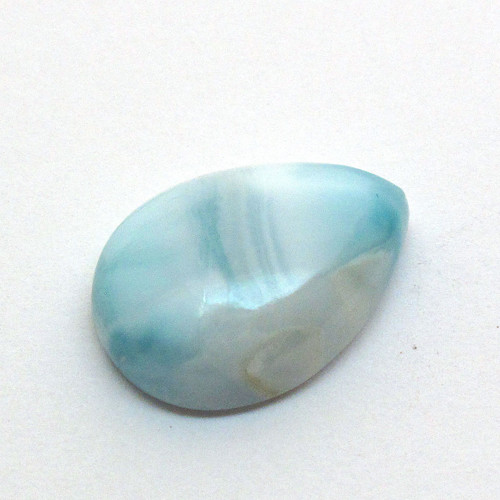 Kabošon larimar kapka 17,6mm — foto 3