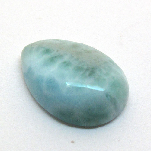 Kabošon larimar kapka 18mm — foto 3