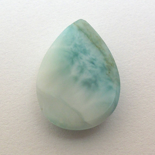 Kabošon larimar kapka 17,9mm — foto 4