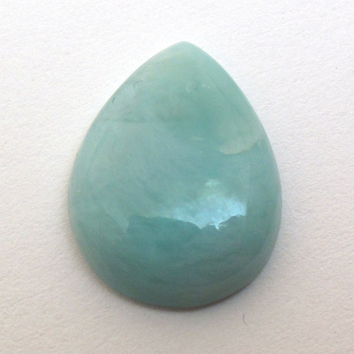 Kabošon larimar kapka 20mm — foto 3