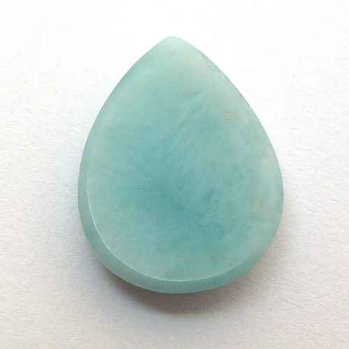Kabošon larimar kapka 20mm — foto 4