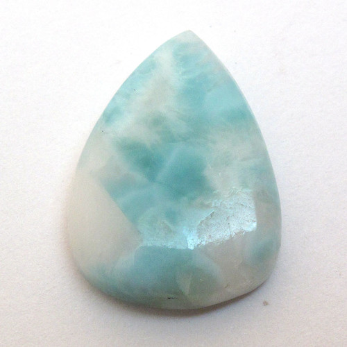 Kabošon larimar kapka 23,6mm — foto 2