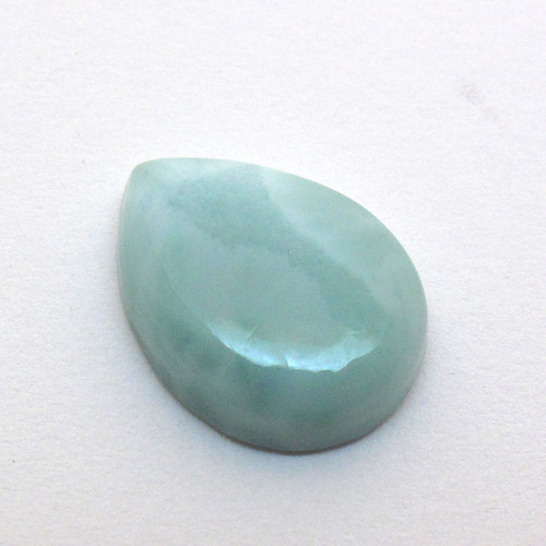 Kabošon larimar kapka 16,4mm — foto 2