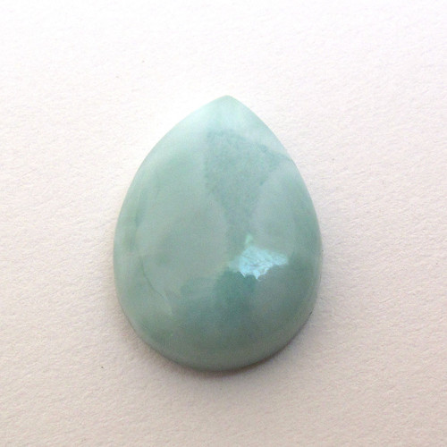 Kabošon larimar kapka 16,4mm — foto 3