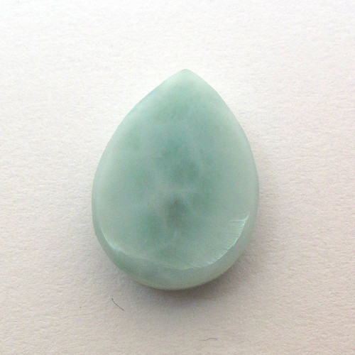 Kabošon larimar kapka 16,4mm — foto 4