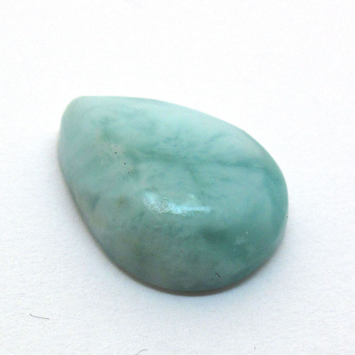 Kabošon larimar kapka 17,9mm — foto 2