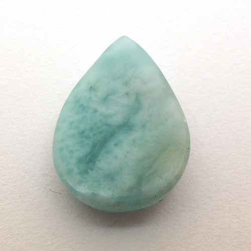 Kabošon larimar kapka 17,9mm — foto 4