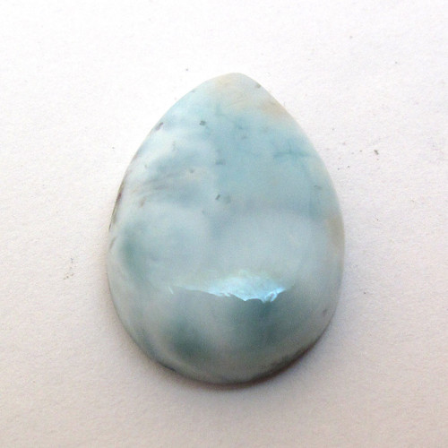 Kabošon larimar kapka 17,6mm — foto 2