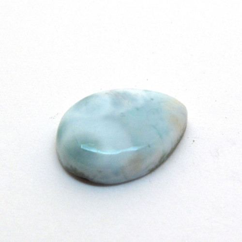 Kabošon larimar kapka 17,6mm — foto 4