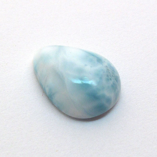 Kabošon larimar kapka 17,7mm — foto 2