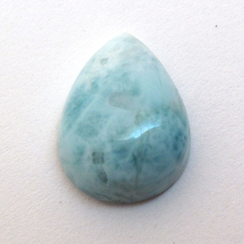 Kabošon larimar kapka 17,9mm — foto 3