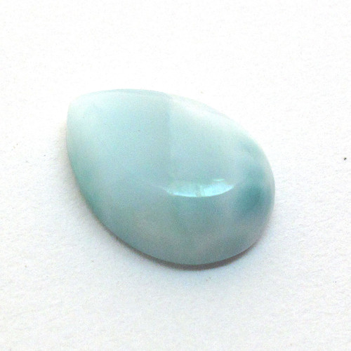 Kabošon larimar kapka 14,2mm — foto 2