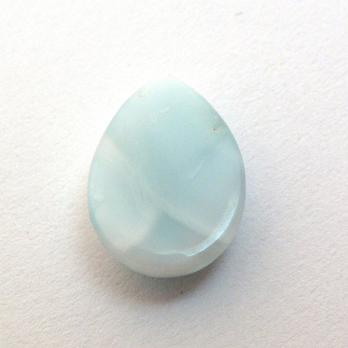 Kabošon larimar kapka 14,2mm — foto 4