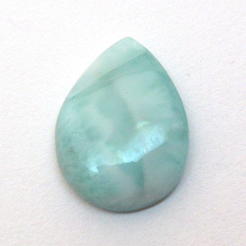 Kabošon larimar kapka 17,7mm — foto 3