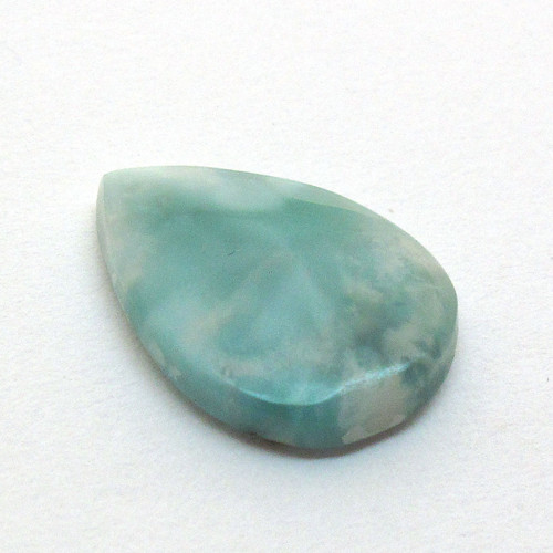 Kabošon larimar kapka 17,9mm — foto 2