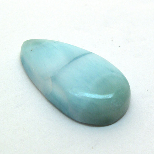 Kabošon larimar kapka 25,1mm — foto 2