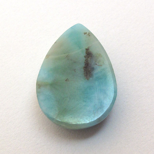 Kabošon larimar kapka 18,3mm — foto 4