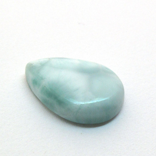 Kabošon larimar kapka 17,8mm REZERVACE — foto 2